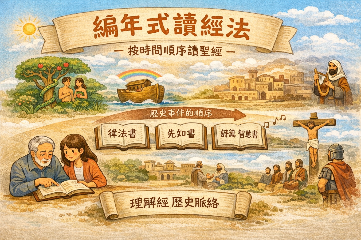 如何使用 AI 工具簡單打造自己的 編年式讀經 靈修計畫