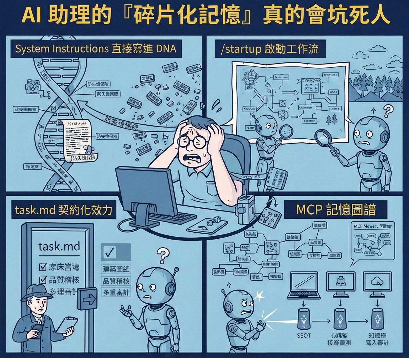 別再幻想 AI 會記得你的規矩——我的 PAIOP 「零信任」治理實踐