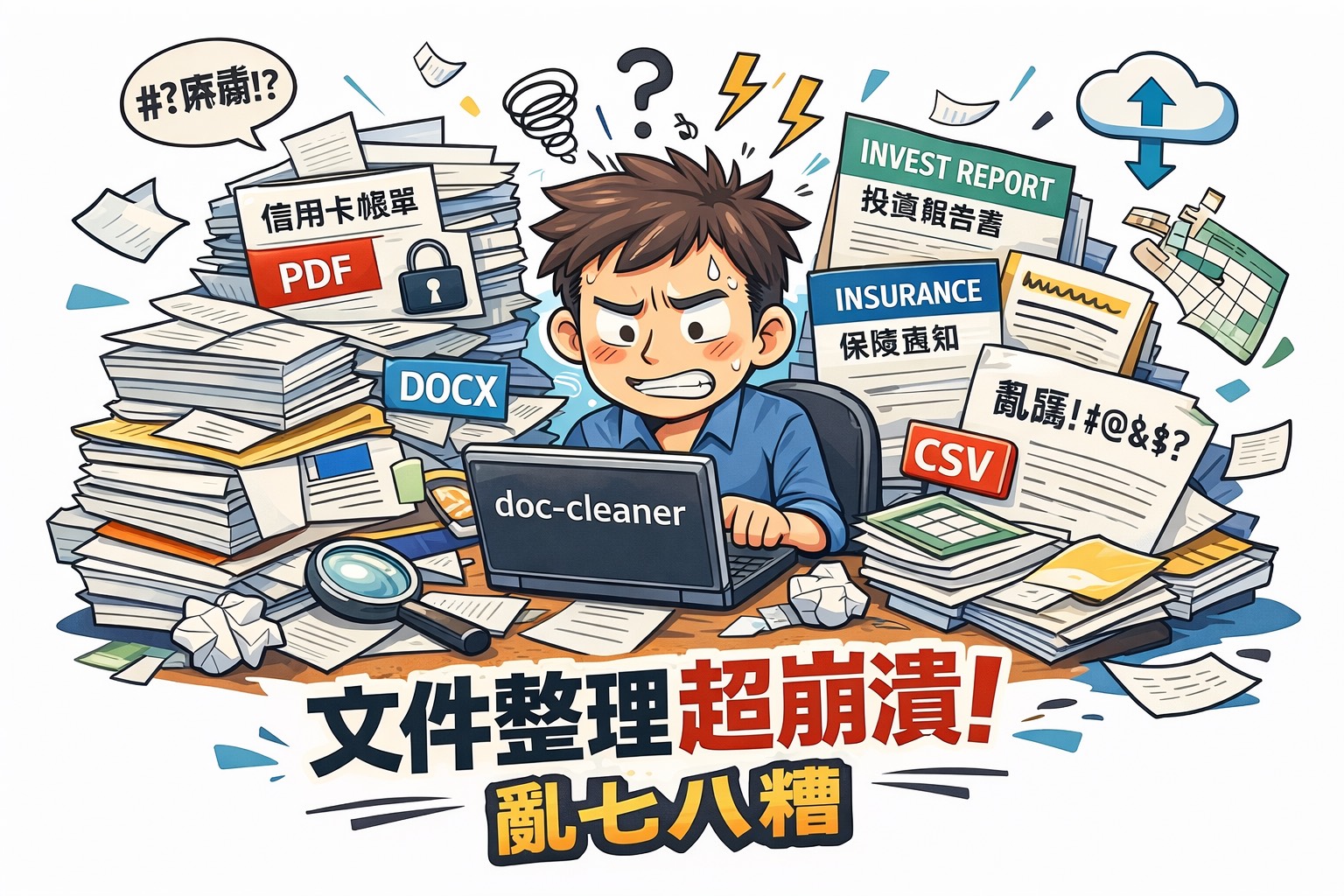 doc-cleaner 中文文檔清洗工具