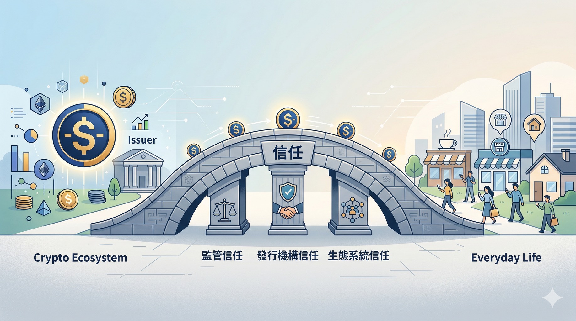 邊界消失+穩定幣如何打通國際資金往來的最後一哩路